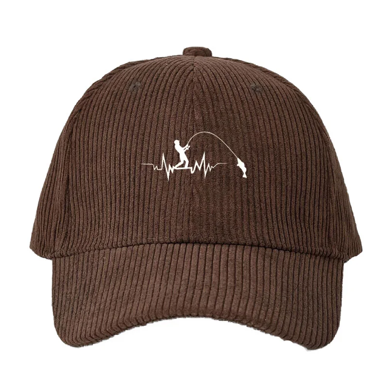 Fishing Hook - Cappellino da baseball in velluto a