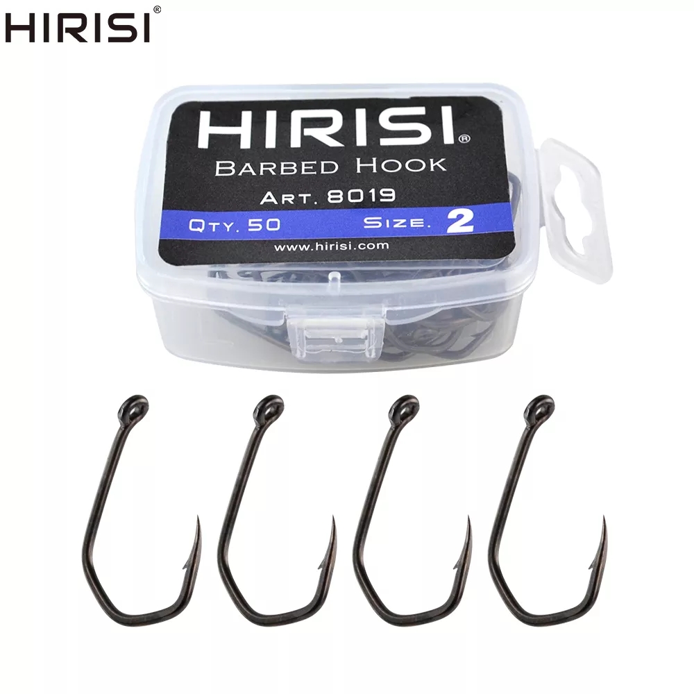 Fishing Hook Barbless - 50 pz Ami da pesca alla