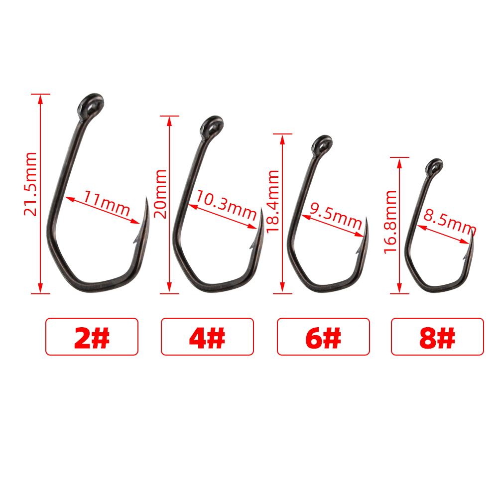 50 pz Ami da pesca alla carpa  - Fishing Hook Barbless recensione e prezzo
