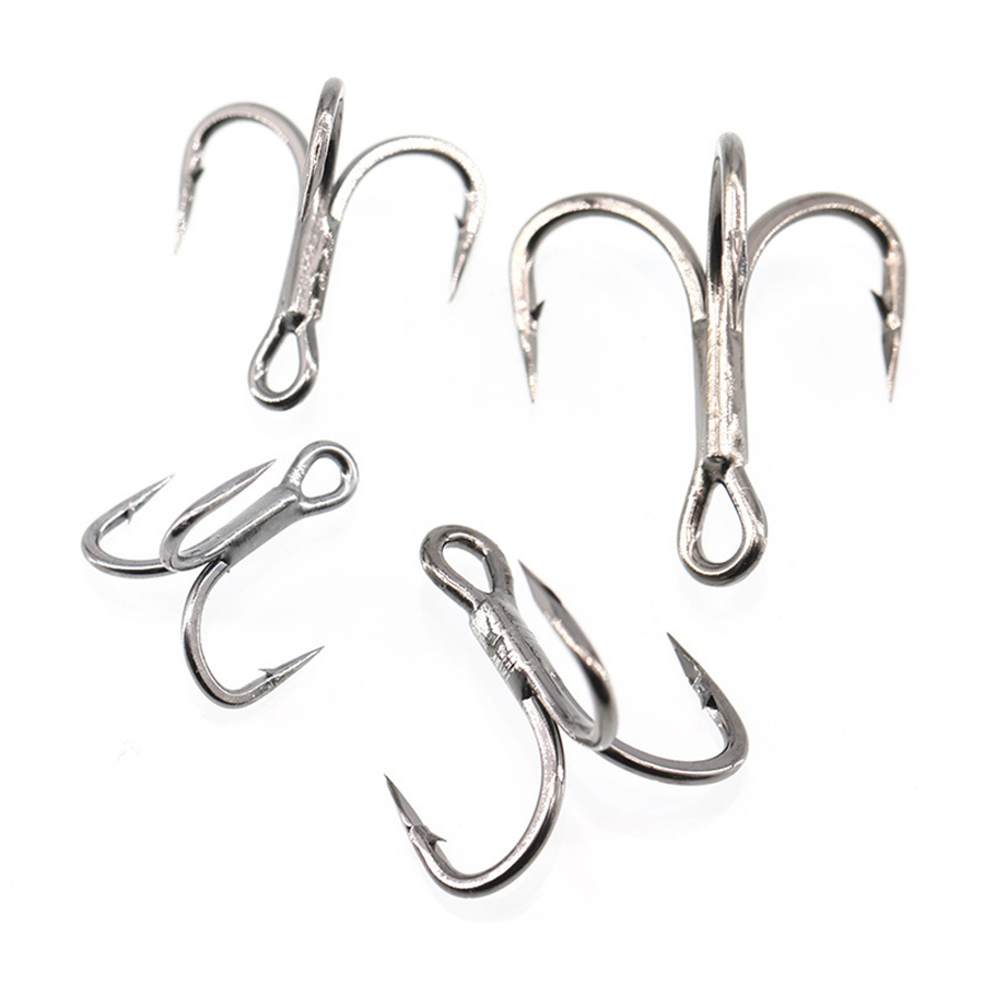 Amo da pesca triplo 6X Forte a - Fishing Hook Offset recensione e prezzo